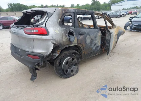 2014 Jeep Cherokee Sport z USA, uszkodzony, nr VIN 1C4PJMAB4EW233371